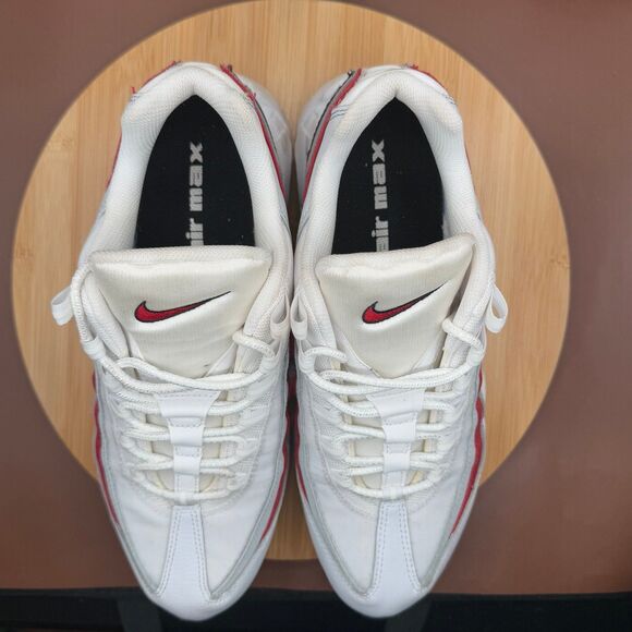 Nike Air Max 95 Men’s Sz 11 Black/Varsity Red/Particle Grey/White - Picture 9 of 12